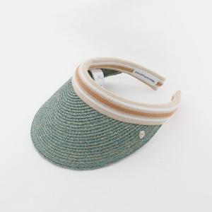 헬렌카민스키 25SS 여성 썬캡 HAT50265 SEAGLASS NOUGAT STRIPE