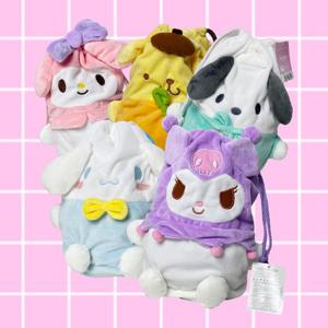 산리오 라지 복조리 스트링 대형 파우치 5Colors