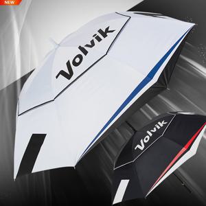 (볼빅)25년 Volvik 이중 방풍 골프우산(화이트)