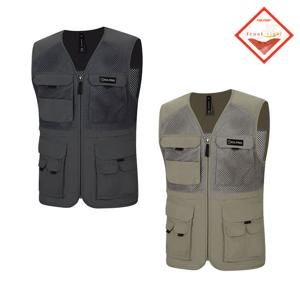 콜핑 남성 봄 멀티포켓 베스트 메쉬 등산 조끼 KSC717VV1M