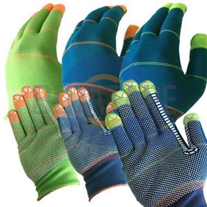 천일 PVC 도트 팜 코팅 매니큐어 캐셔 장갑 10켤레