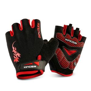 KINGSIR킹썰 스포츠 자전거 여름용 반장갑 선택0