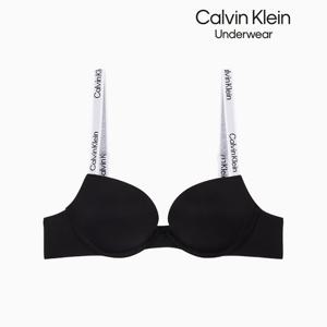 [캘빈클라인언더웨어]여성 테일러드 로고 AF 푸쉬업 플런지 브라 QF6866AD-UB1