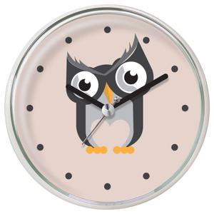 흡착시계 다용도 캐릭터 방수시계 CN-849CA부엉이A