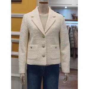 BCBG 세이브존01 리본 트위드 재킷 B4S1J102