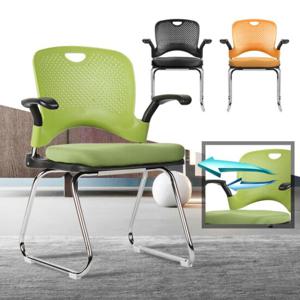 일반의자 E타입 인테리어 체어 1인용 철제쿠션 디자인