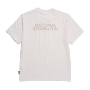 내셔널지오그래픽 N252UTS830 스몰로고 그래픽 반팔 티셔츠 BIRCH