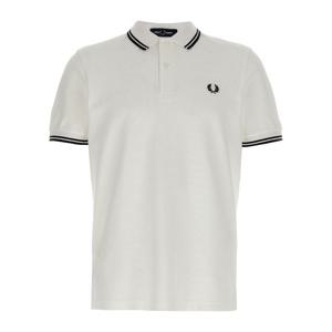 꼼데가르송 콘트라스트 디테일 코튼 피케 폴로 셔츠 FOT502S25