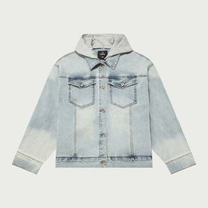 [행텐 틴즈]행텐틴즈 여아 후드 디테처블 데님 트러커 자켓_254(14510-110-204-10)