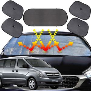 그랜드스타렉스 햇빛가리개 6종세트 차박용품