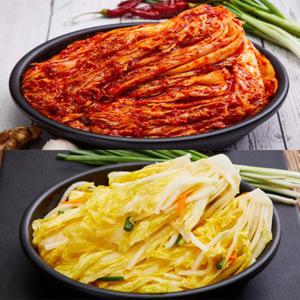 Fresh 우수상김치 솜씨가 김치 혼합세트 행사 총10kg (포기김치 5kg+백김치 5kg)