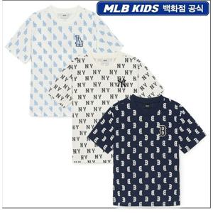MLB키즈 모노그램 전판 티셔츠 (7ATSM1153)