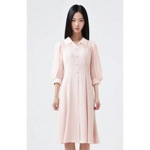 [린(의류)]미네몽 배색 원피스 (LGOPOG9900)