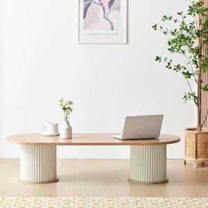 로마 원형 1500 라운드 로우 거실테이블