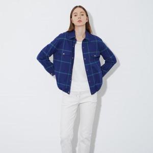 올리비아로렌 MG01 레귤러 체크 셔츠 VVCNL4S2261