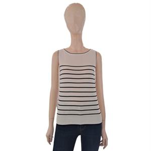 [숲]보트넥 배색 스트라이프 나시 SB5SK35