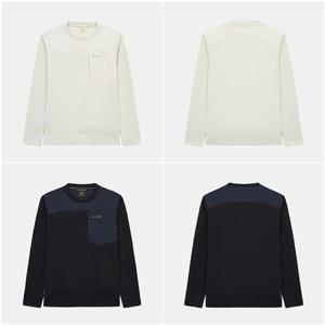 [네파] [7L15303D42] 남성 봄 간절기 티셔츠 2025 패스파인더 스트레치 긴팔 라운드티셔츠