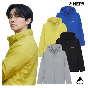 [네파] 남성 봄 여름 스테이 스트레치 경량 바람막이 방풍자