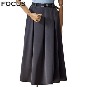 [포커스]벨티드 A라인 스커트_FS5A3SK3073