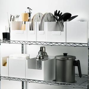 서랍칸막이 펜트리 틈새수납 팬트리정리 바구니 중/대