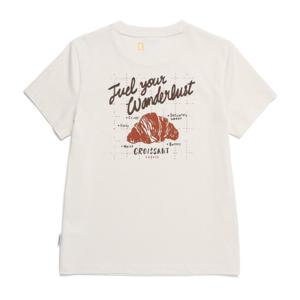 내셔널지오그래픽 N252WTS950 여성 오비스 베이직핏 반팔 티셔츠 CRYSTAL BEIGE