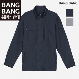 뱅뱅 HC04 봄남성 지퍼 포켓 중기장 사파리점퍼 NUK172