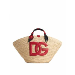 [DOLCEGABBANA] 라프리마 여성 크로스 바디 가방 라피아 레드 Corn 블렌드 쇼핑 백 BB7694A6462HN5KQ /8