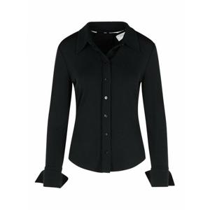 [MAX MARA SPORTMAX] 라프리마 여성 폴로 Candido 블랙 비스코스 셔츠 2512951011003 /8