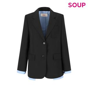 [숲]싱글 블레스트 투버튼 재킷(SB3JK82)