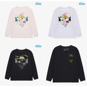 NT7TR01 키즈 캠프아웃 긴팔 라운드티