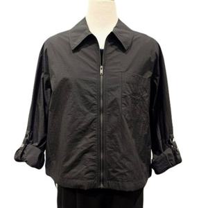 [비지트인뉴욕]자수 턴업 소매비조 셔츠VB4LS38