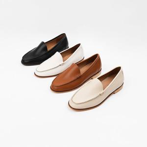 [신난다슈] 여성 로퍼 단화 2cm 4종 여자 플랫 구두 슬립온 발편한 쿠션 낮은굽 GDR252005