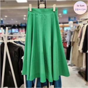 라티움 HC03 여성 날씬하게 보이고 핏예쁜 플레어 스커트 L45 S3SK05 65