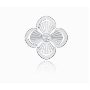 [로이드] 주문제작 튜더로즈 다이아몬드 컷팅 더블라인 펜던