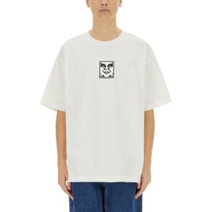 오베이 그래픽 프린트 크루넥 루즈 핏 티셔츠 167924152 PIGMEN