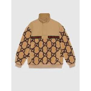 (명품) 구찌 GG 자카드 하프집업 자켓 713996