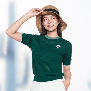 JDX HC12 전판 아트웍 라운드넥 니트 X2SPW6354