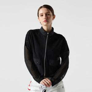 여성 썸머 메쉬 점퍼 블랙(MQ222LJP52)