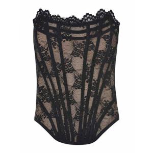 [GIUSEPPE DI MORABITO] 라프리마 여성 탑 탱크 인 비스코스 블렌드 TO3100441999 블랙 /8