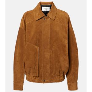 생로랑 스웨이드 보머 재킷 P01032275