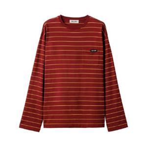 미우미우 긴소매 코튼 티셔츠 MJL014SOOO14RT