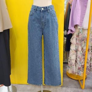 르피타 DP01 하트 와이드 청바지 L255UJE551