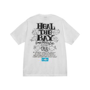 스투시 힐 더 베이 오션 피그먼트 다이드 티셔츠 내츄럴 3903840