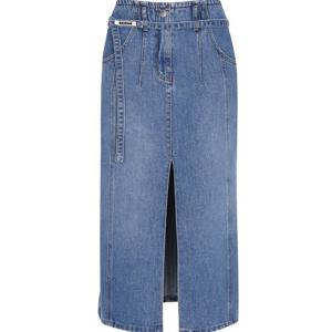 [올리브데올리브]벨티드 데님 롱 스커트 OJ4MS440