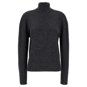 BURBERRY High neck sweater 8095113MIDGREY