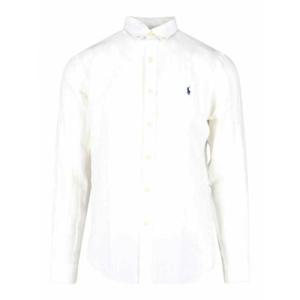 [POLO RALPH LAUREN] 남성 셔츠 린넨 로고 710966295003 화이트 /8