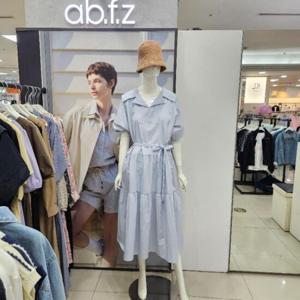 Ab.f.z DP01 벨티드세라넥바스락원피스 AFZ2HO38