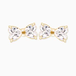 [폭스타일] (10K 골드) 미니 리본 귀걸이