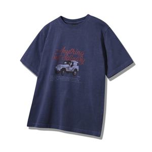 [지프]공용 빈티지 다잉 반팔티셔츠(JQ2TSU214)