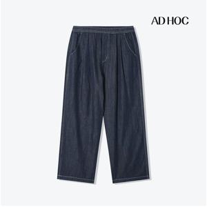 [애드호크]남성 데님 풀밴딩 와이드 팬츠 HB5DP15._US